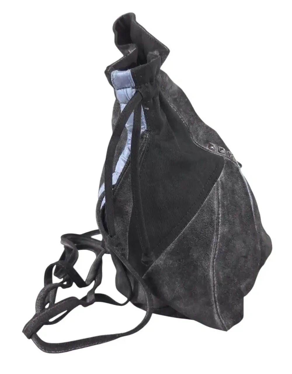 Kiko Kostadinov Oren Medium Crossbody Shoulder Bag US OS Mens Black Blue $560